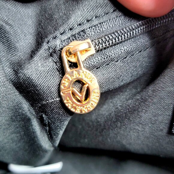 Valentino Orlandi "V" Lock Crossbody Bag w/ Wallet Purse, NWT, Non~Smoking Home - Picture 8 of 9